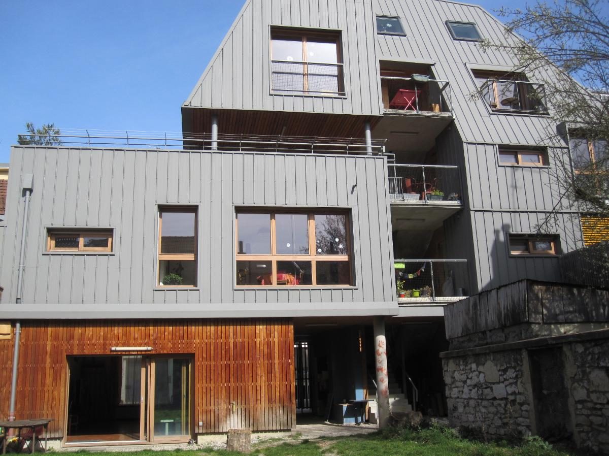 Habitat partagé côté jardin